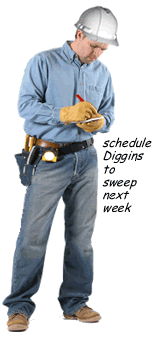 Don't forget to schedule sweeping